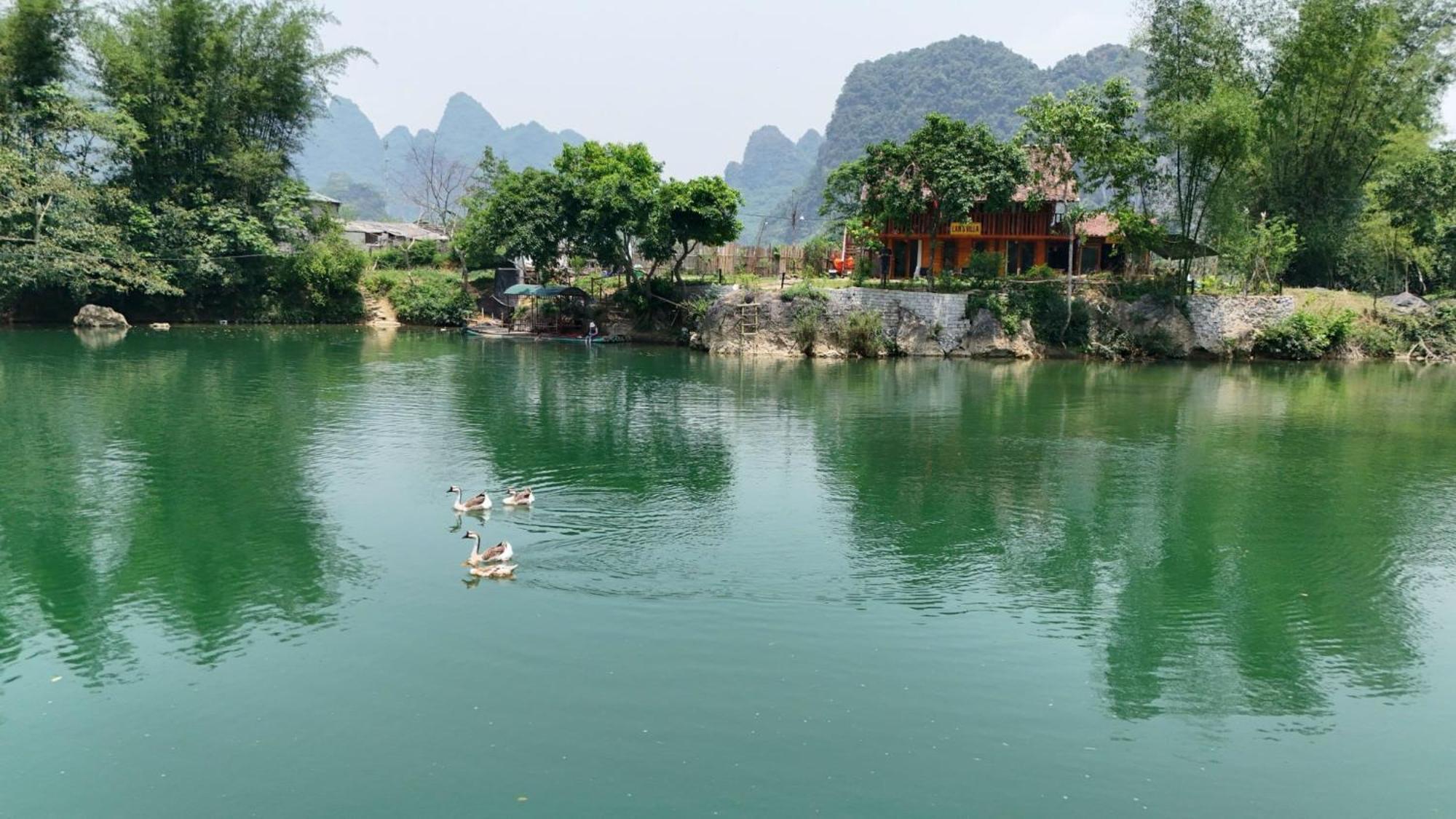 Деревянный коттедж Lan's Thac Ban Gioc Waterfalls *