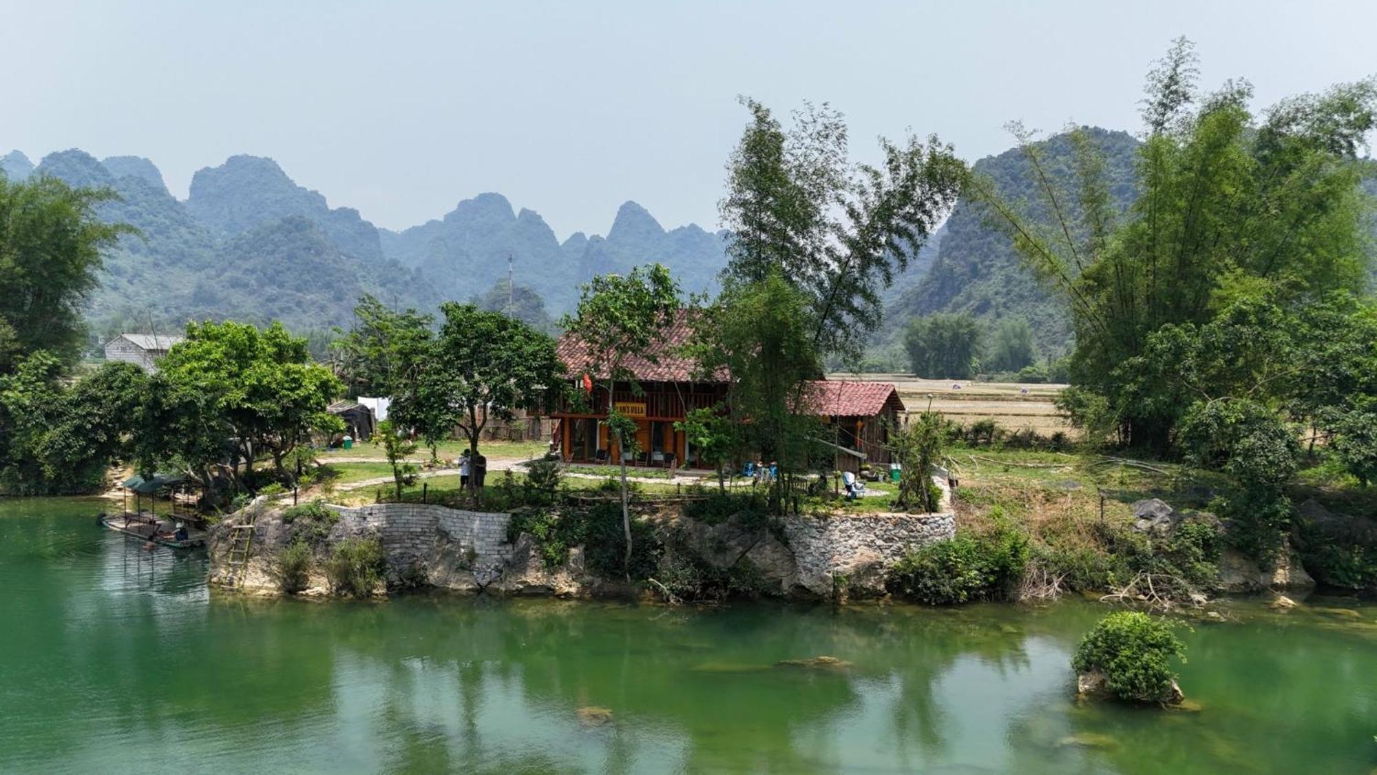 Деревянный коттедж Lan's Thac Ban Gioc Waterfalls